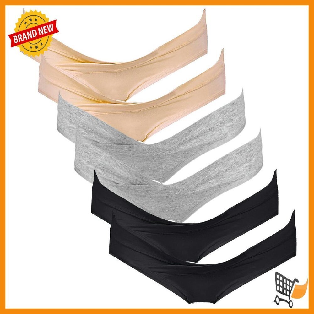 Cotton Maternity Underwear Under Bump Pregnancy Postpartum Panties